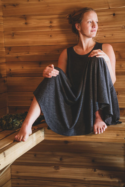 Merino Wool Sauna Dress